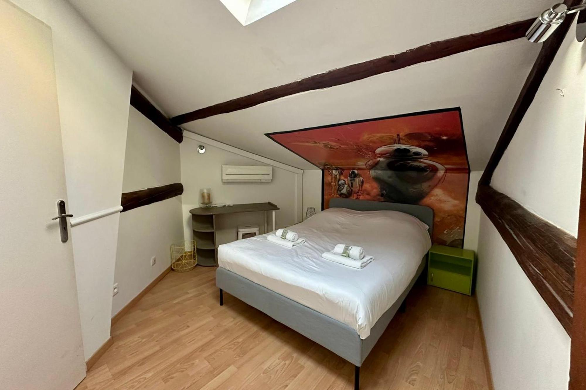 The Duplex- Air-Conditioned 3 Bedrooms In The Center Of Montpellier! Buitenkant foto