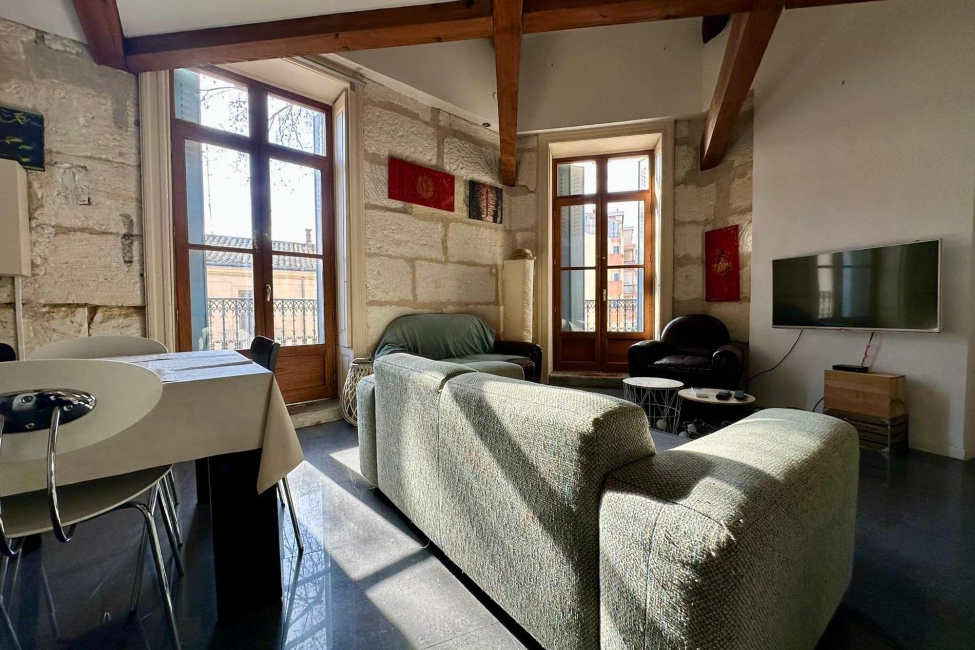 The Duplex- Air-Conditioned 3 Bedrooms In The Center Of Montpellier! Buitenkant foto